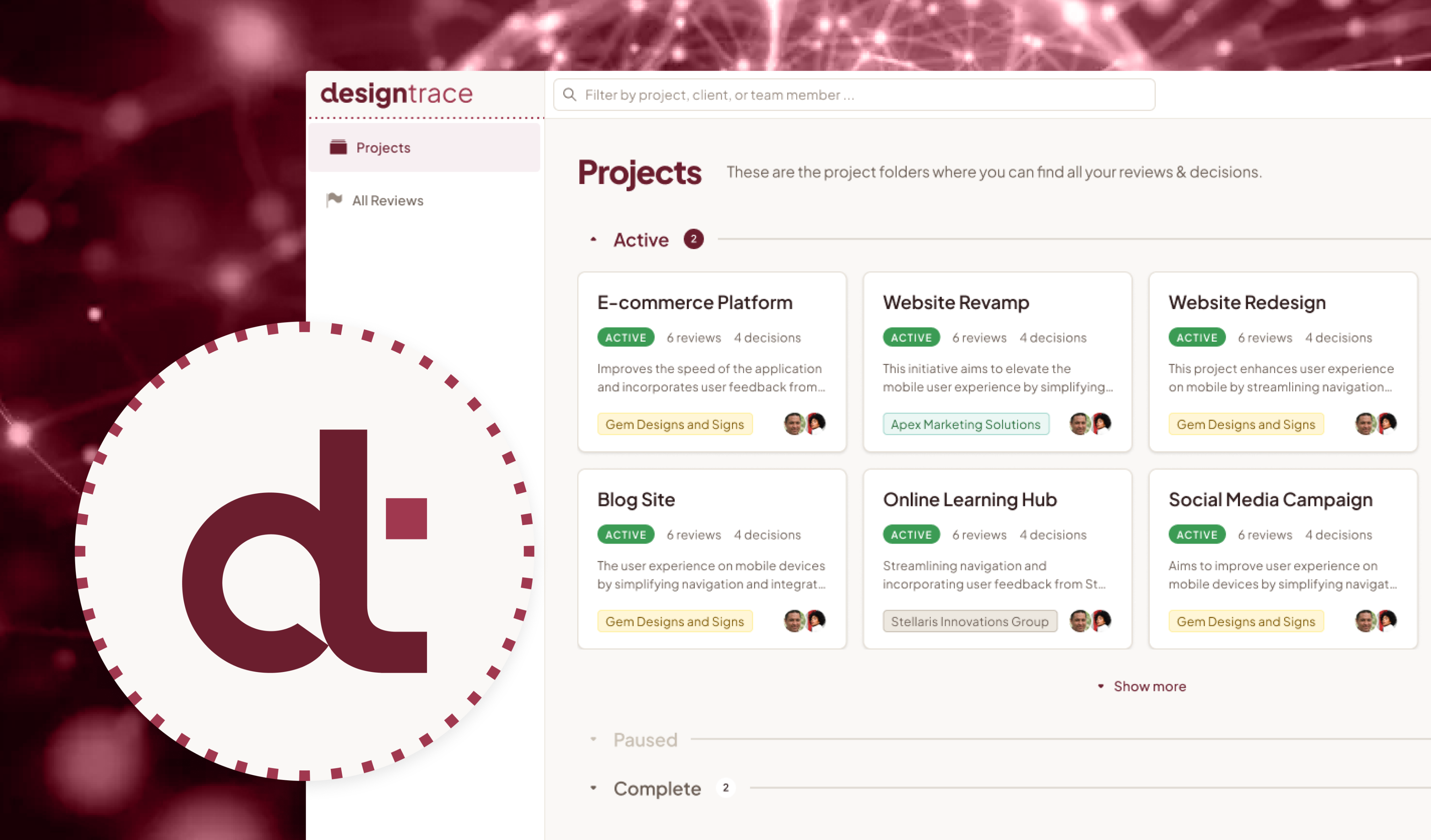 Accelo's Scheduling Dashboard