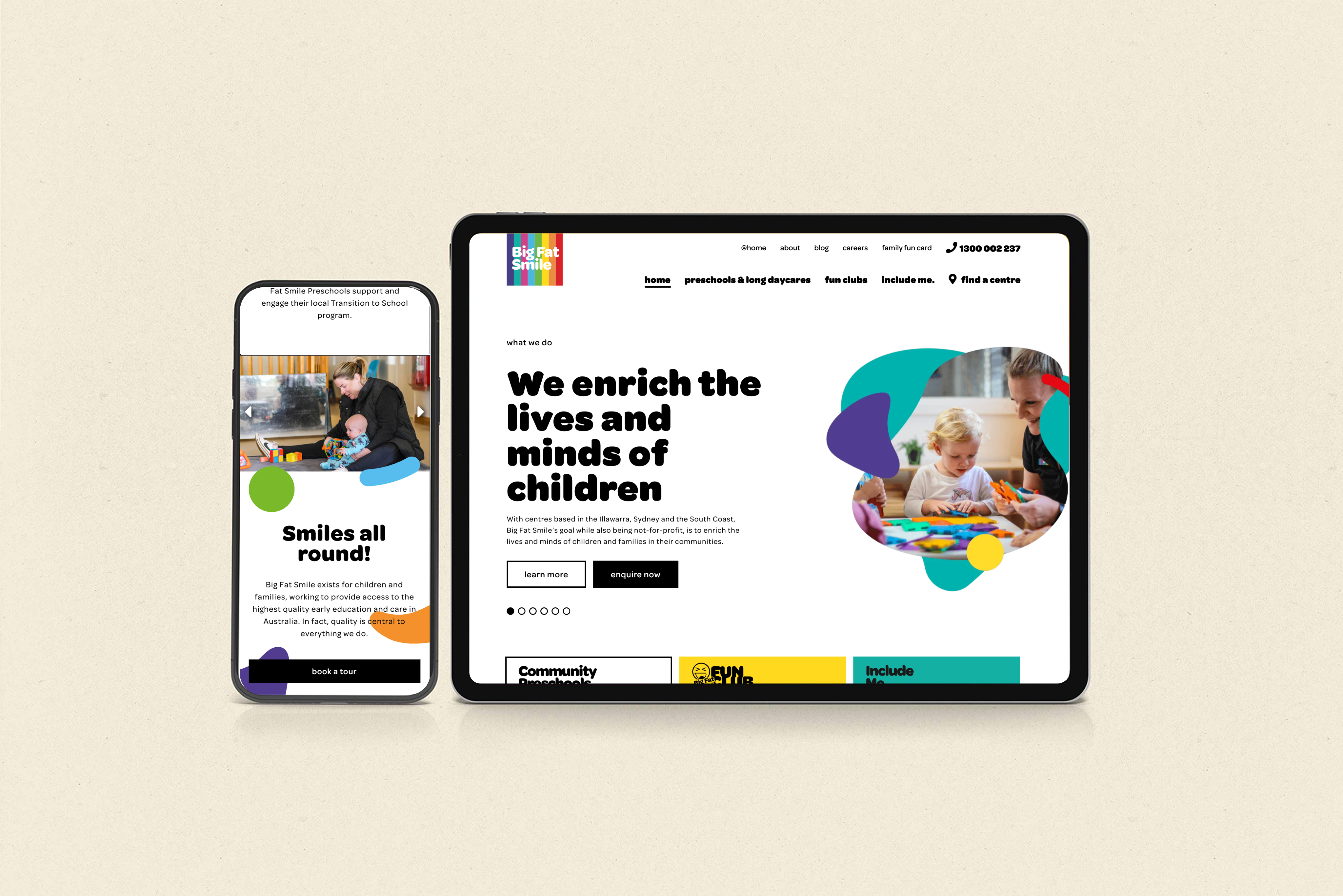 Big Fat Smiles Website